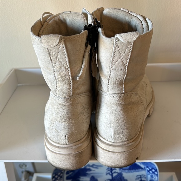 MJUS lace up ankle boots offwhite size 36 - Picture 10 of 13